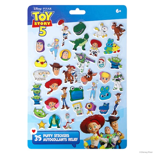 Disney® Pixar Toy Story 5 Puffy Stickers
